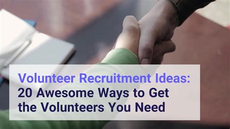 How To Get A Volunteer Job