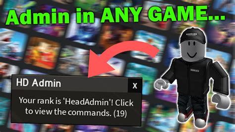 How To Get ADMIN in Any / Every Game for Free on Roblox - 2022