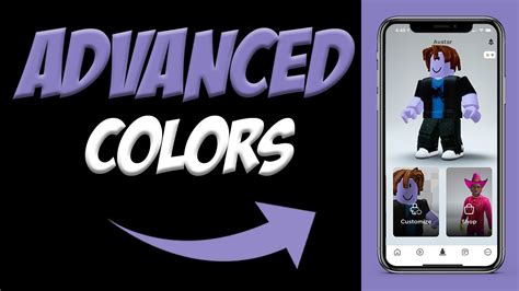 How To Get Advanced Skin Colors on Roblox Mobile (More Colors 