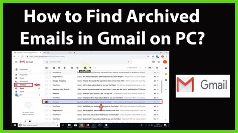 How To Get Archived Mail in Gmail
