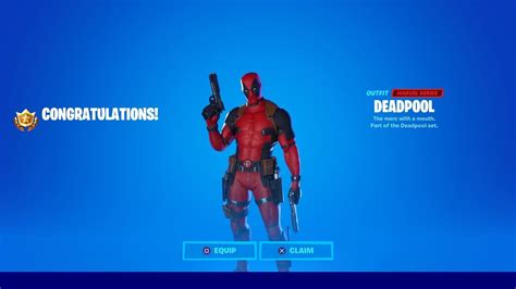 Unleash Your Inner Mercenary: A Guide to Obtaining the Coveted Deadpool Skin in Fortnite Ahead of Schedule