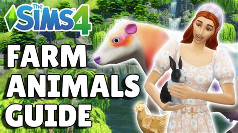 How To Get Farm Animals Sims 4