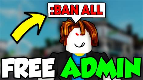 How To Get Free Admin In Roblox