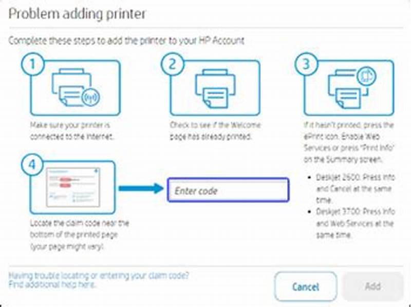 How To Get Hp Printer Claim Code