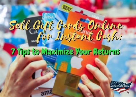 How To Get Instant Cash For Gift Cards