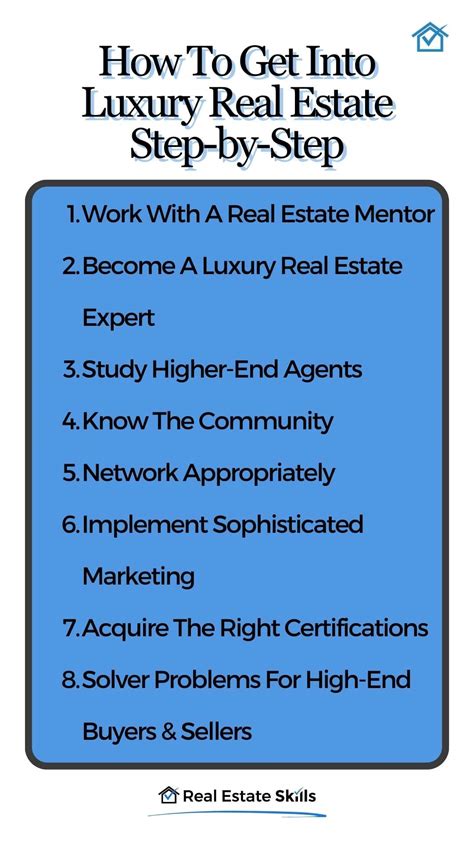 How To Get Into Luxury Real Estate