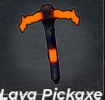 How To Get Lava Pickaxe In Mines Roblox