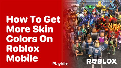 How To Get More Skin Colors on Roblox Mobile in 2023 - YouTube