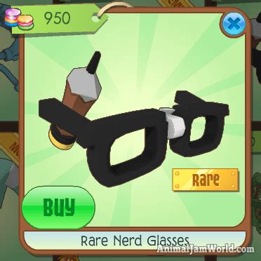 Unlock Your Inner Nerd: A Guide on How to Get Nerd Glasses in Animal Jam
