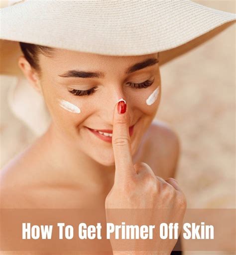 Mastering the Art of Skin Cleaning: Effortlessly Removing Paint Primer from Your Skin