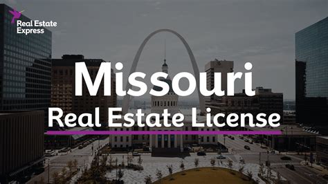 How To Get Real Estate License In Missouri