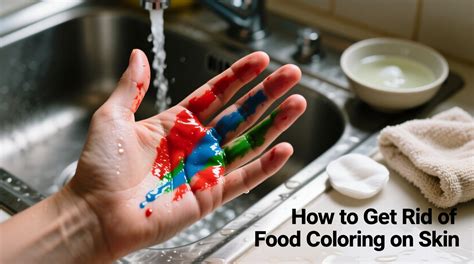 5 Innovative Techniques to Eliminate Food Coloring Stains from Your Skin With Ease!
