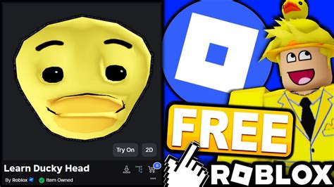 How To Get Roblox Learn Ducky Head