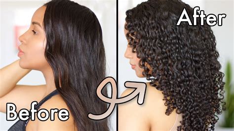How To Get Straight Hair Curly