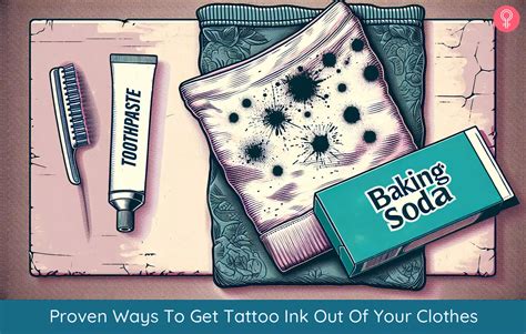 How To Get Tattoo Ink Out Of Clothes