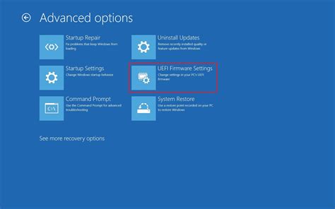 How To Get To The Uefi Firmware Settings