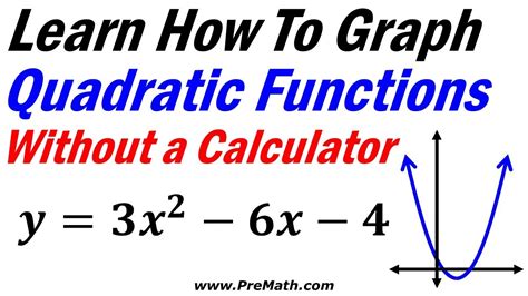 Mastering Math: Learn How to Graph without the Help of a Calculator.