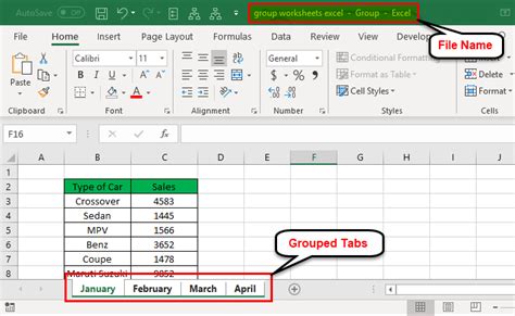 How To Group Worksheets In Excel On Mac
