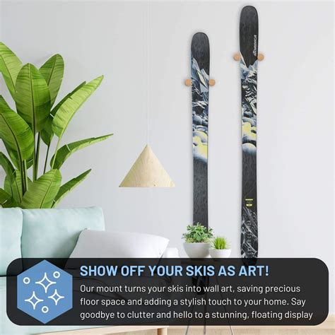 Ski-tastic Home Decor: A Step-by-Step Guide on Hanging Decorative Skis for an Alpine-Inspired Interior Design