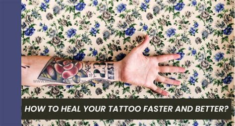 How To Heal Tattoo Faster