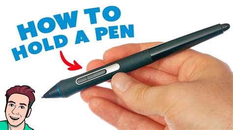 How To Hold Graphics Tablet Pen