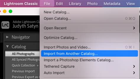 How To Import From Another Catalog In Lightroom