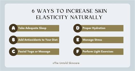 How To Improve Skin Elasticity Naturally