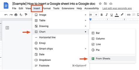 How To Insert An Excel Spreadsheet Into Google Docs