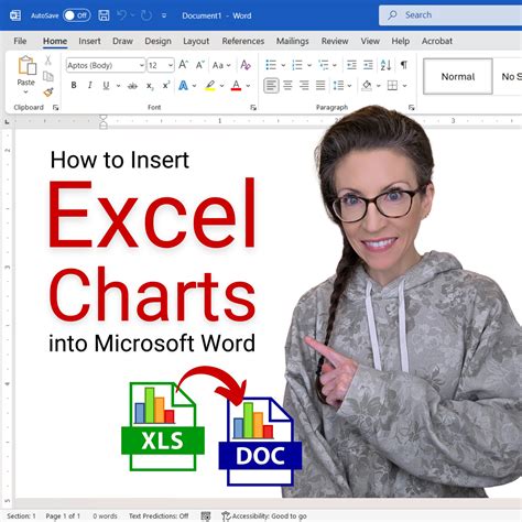 How To Insert Excel Chart Into Word
