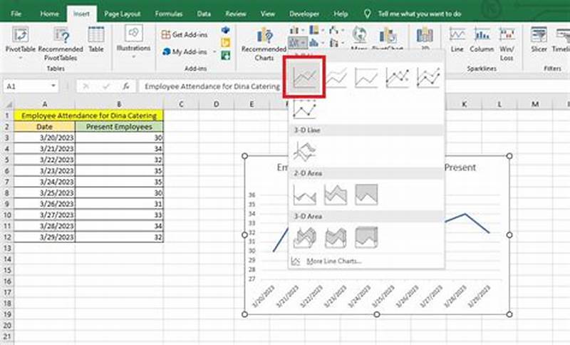 How To Insert Line In Chart Excel