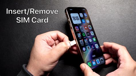 How To Insert Sim Card Into Iphone