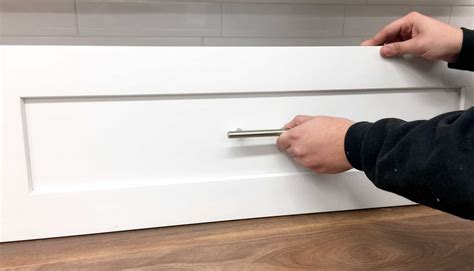 How To Install A Drawer Knob
