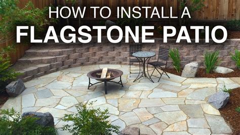 How to Lay an Easy DIY Flagstone Patio Lehman Lane Flagstone patio