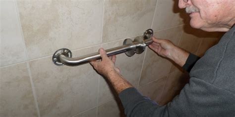 How to Install a Grab Bar in a Tile Shower EquipMeOT