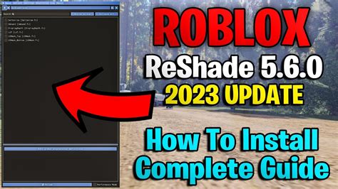 How To Install ReShade In Roblox Full Installation Tutorial 