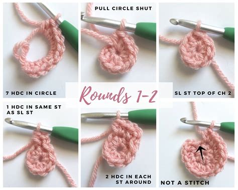 How To Join Rounds In Crochet