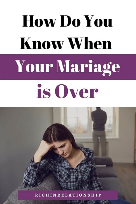 10 Tell-Tale Signs: How to Know When Your Marriage Is Over