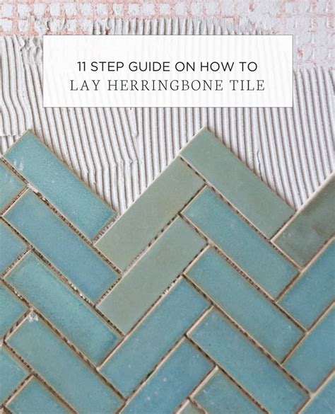 How To Lay Tile In A Herringbone Pattern