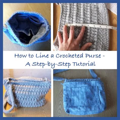 How To Line A Crochet Purse