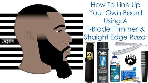 How To Line Up Your Own Beard Using A TBlade Trimmer Doovi