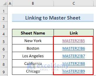 How To Link A Chart To Another Sheet In Excel