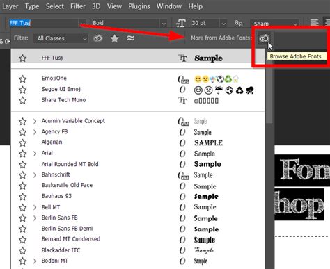 Unlock the Magic of Text Design: Learn How to Load Fonts in Photoshop