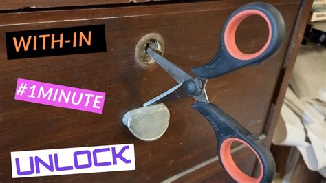 How To Lock A Drawer