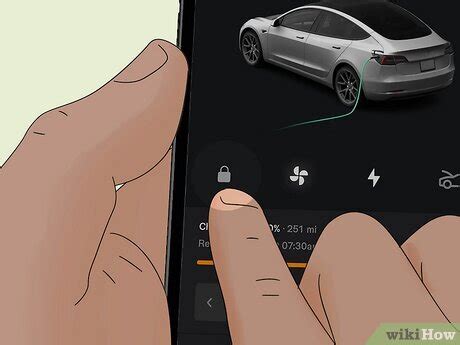 How To Lock Tesla
