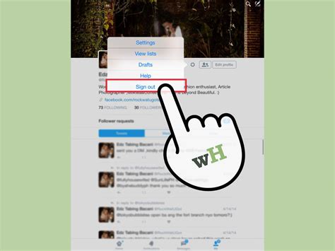 How To Log Out Twitter