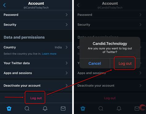 How To Logout Of Twitter On Android