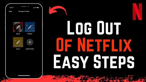 How To Logout of Netflix on Phone or Tablet