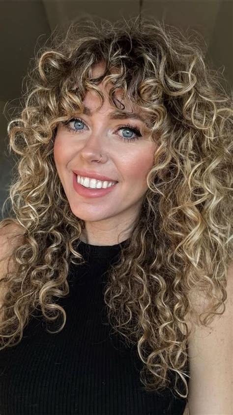 How To Maintain Bangs With Curly Hair