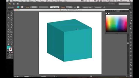 How To Make A 3d Cube In Adobe Illustrator