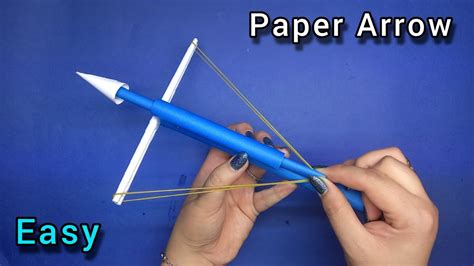 How To Make A Bow And Arrow With Paper